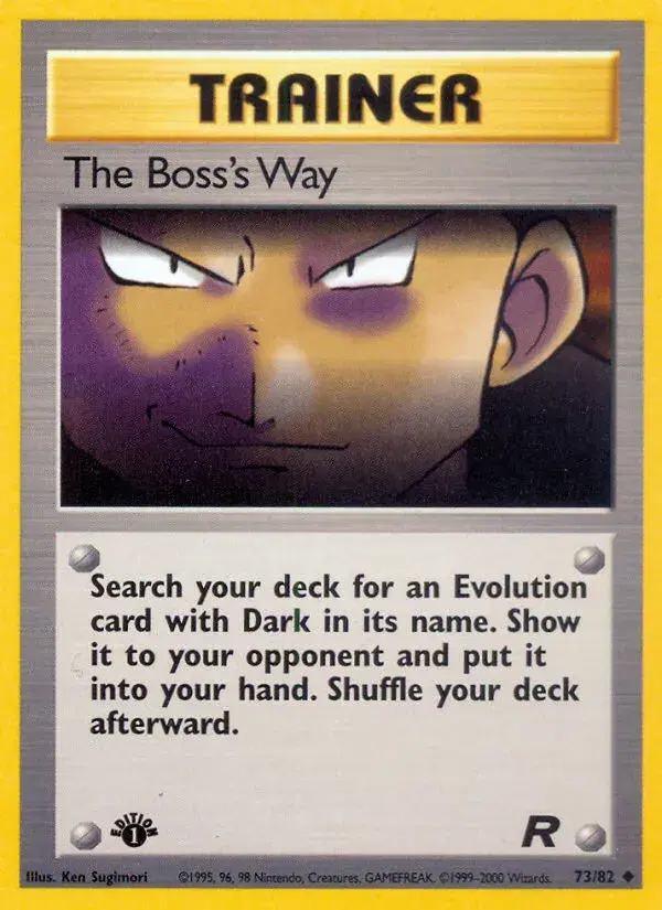 The Boss's Way Team Rocket 73