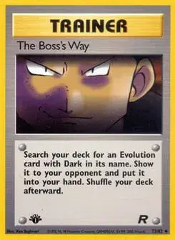 The Boss's Way Team Rocket