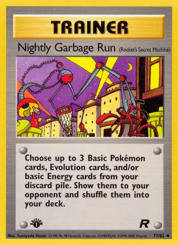 Nightly Garbage Run Team Rocket 77