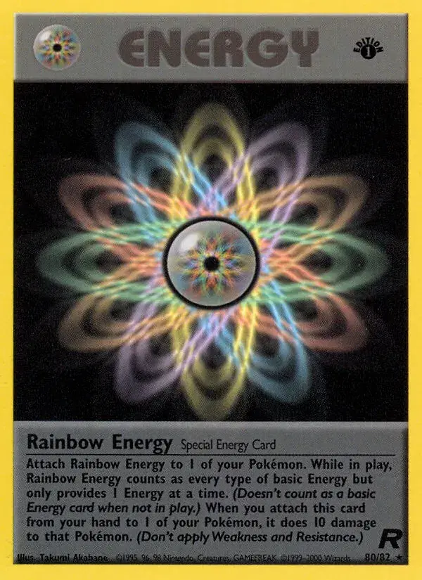 Rainbow Energy Team Rocket 80