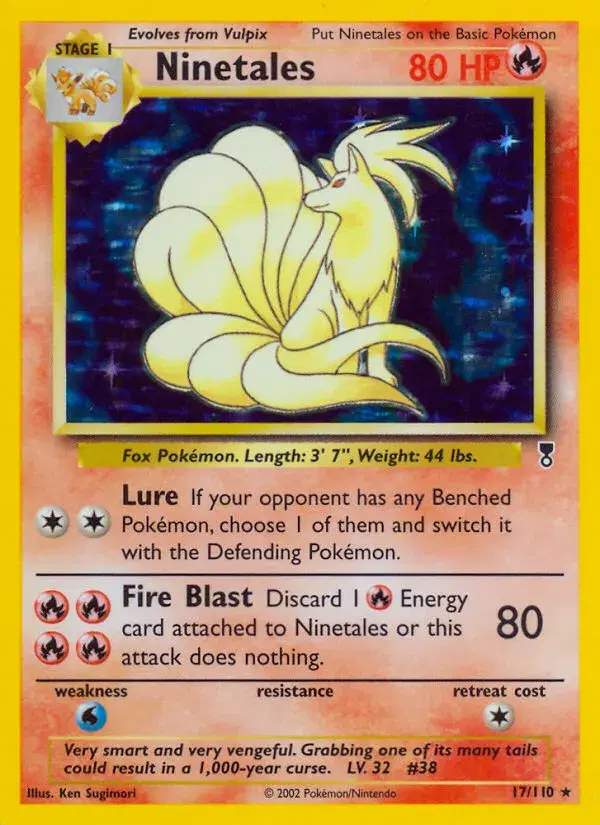 Ninetales Legendary Collection 17