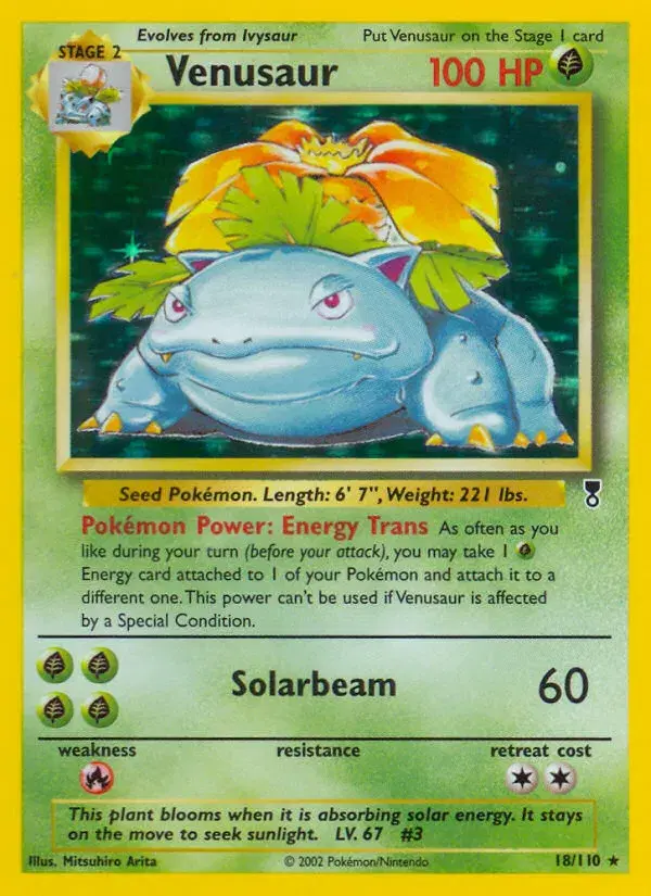 Venusaur Legendary Collection 18