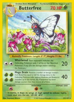 Butterfree Legendary Collection