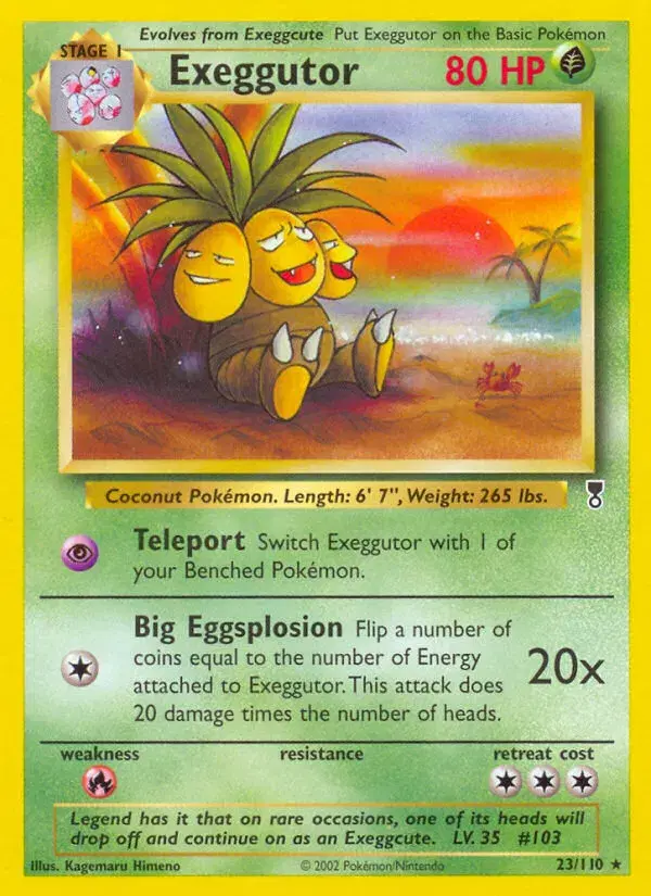 Exeggutor Legendary Collection 23