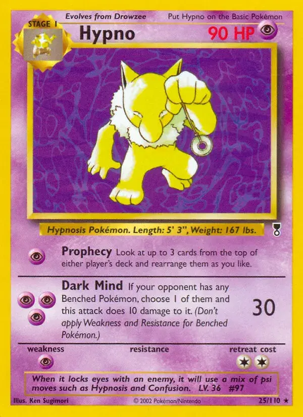 Hypno Legendary Collection 25