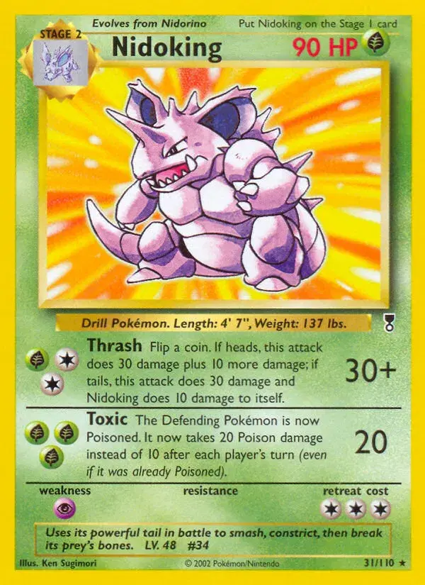 Nidoking Legendary Collection 31