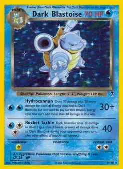 Dark Blastoise Legendary Collection