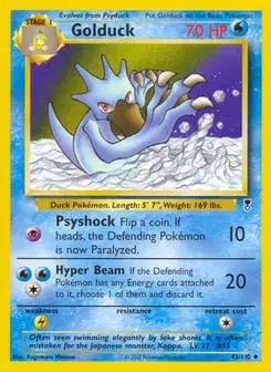 Golduck Legendary Collection