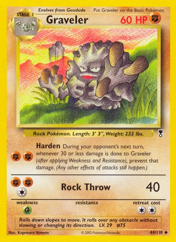 Graveler Legendary Collection 44