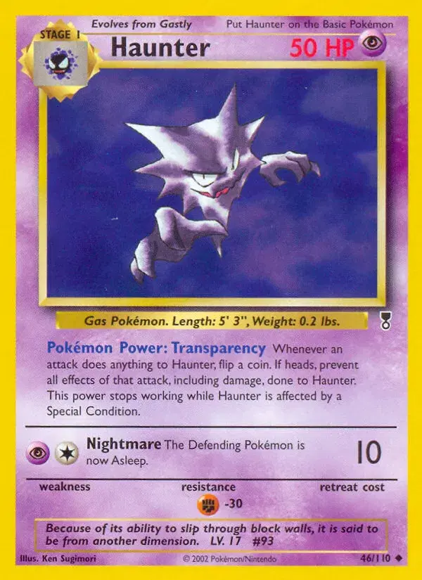 Haunter Legendary Collection 46