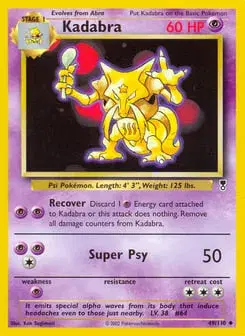 Kadabra Legendary Collection