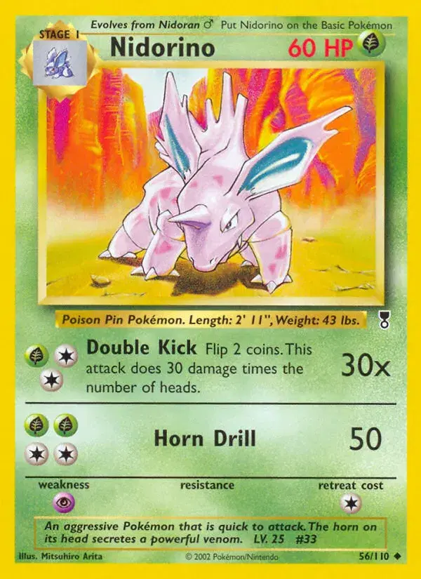 Nidorino Legendary Collection 56