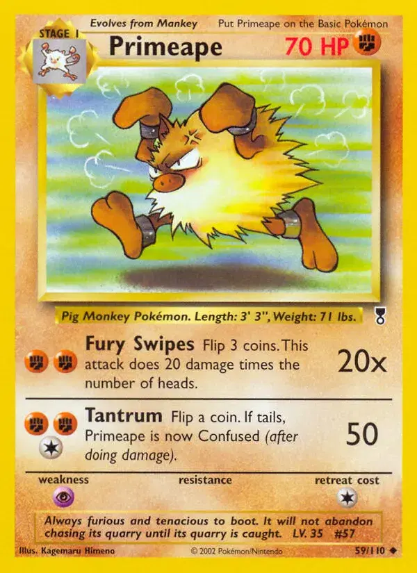 Primeape Legendary Collection 59