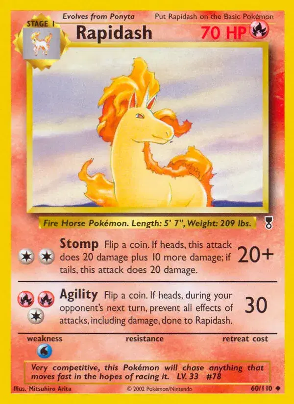 Rapidash Legendary Collection 60