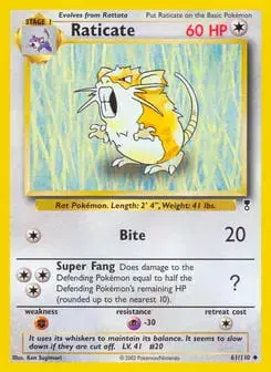 Raticate Legendary Collection