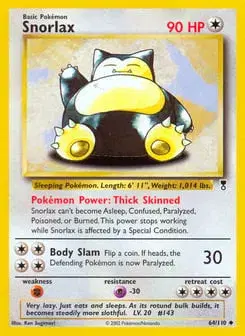 Snorlax Legendary Collection