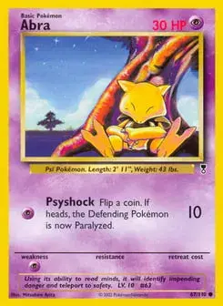 Abra Legendary Collection