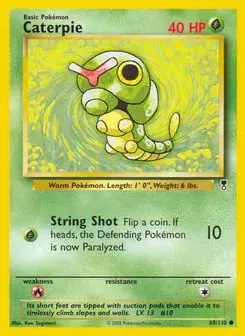 Caterpie Legendary Collection