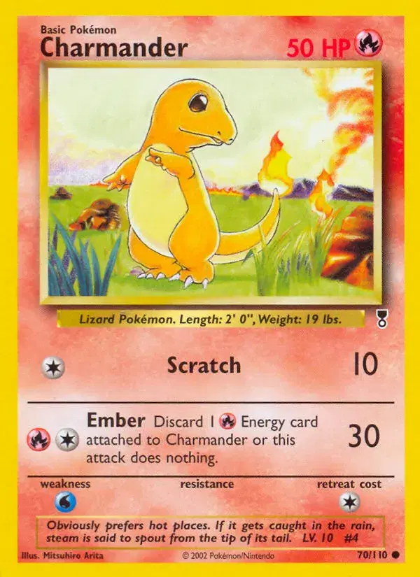 Charmander Legendary Collection 70