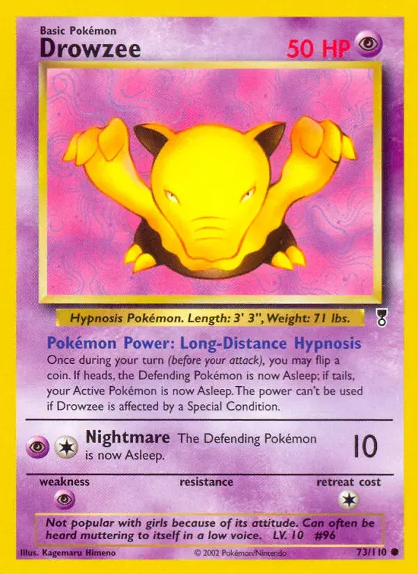 Drowzee Legendary Collection 73