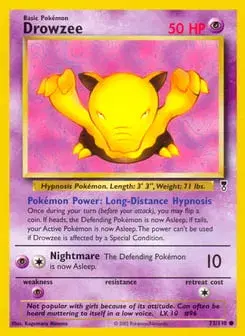 Drowzee Legendary Collection