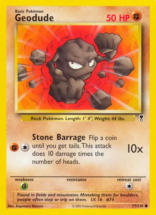 Geodude Legendary Collection 77