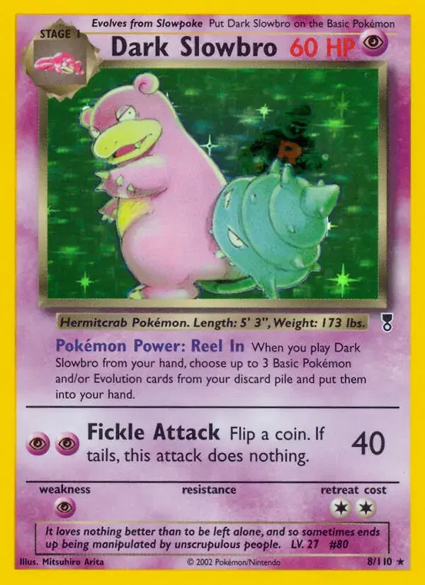 Dark Slowbro Legendary Collection 8