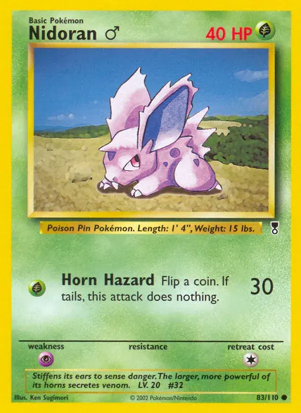 Nidoran ♂ Legendary Collection 83