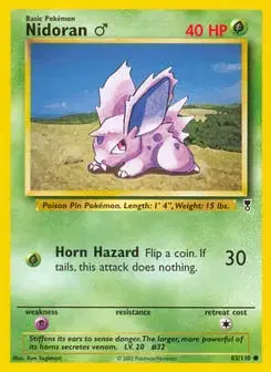 Nidoran ♂ Legendary Collection