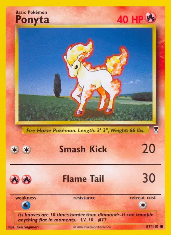 Ponyta Legendary Collection 87