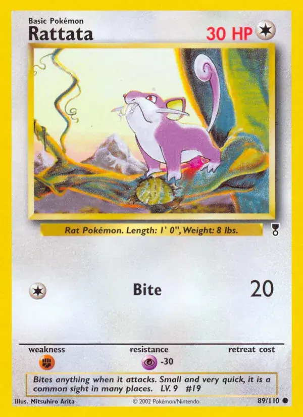 Rattata Legendary Collection 89