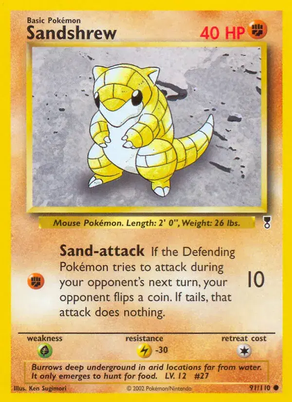 Sandshrew Legendary Collection 91