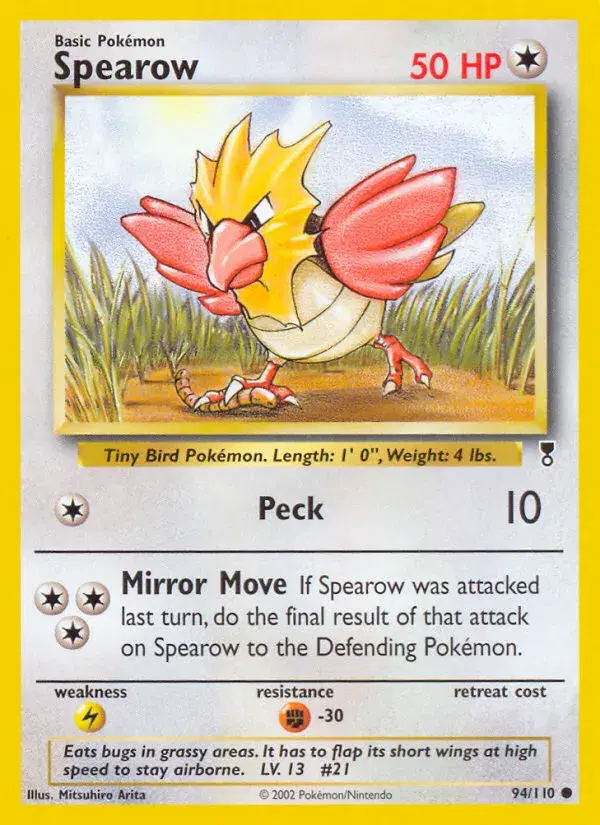 Spearow Legendary Collection 94
