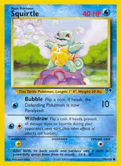Squirtle Legendary Collection