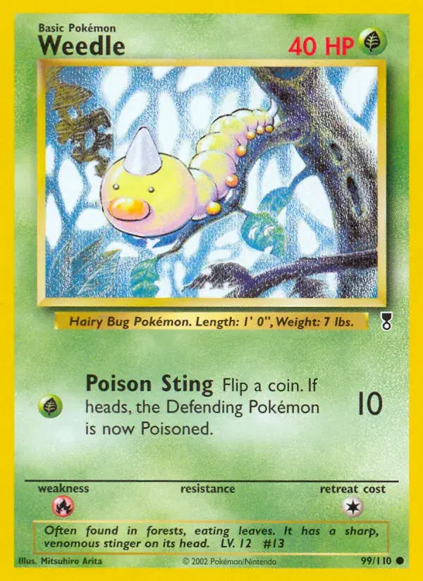 Weedle Legendary Collection 99
