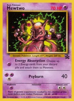 Mewtwo Wizards Black Star Promos