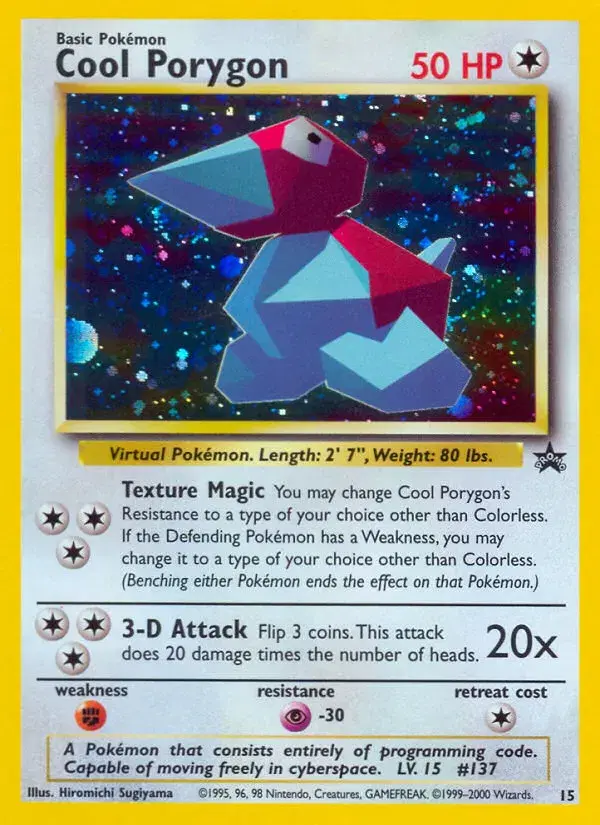 Cool Porygon Wizards Black Star Promos 15