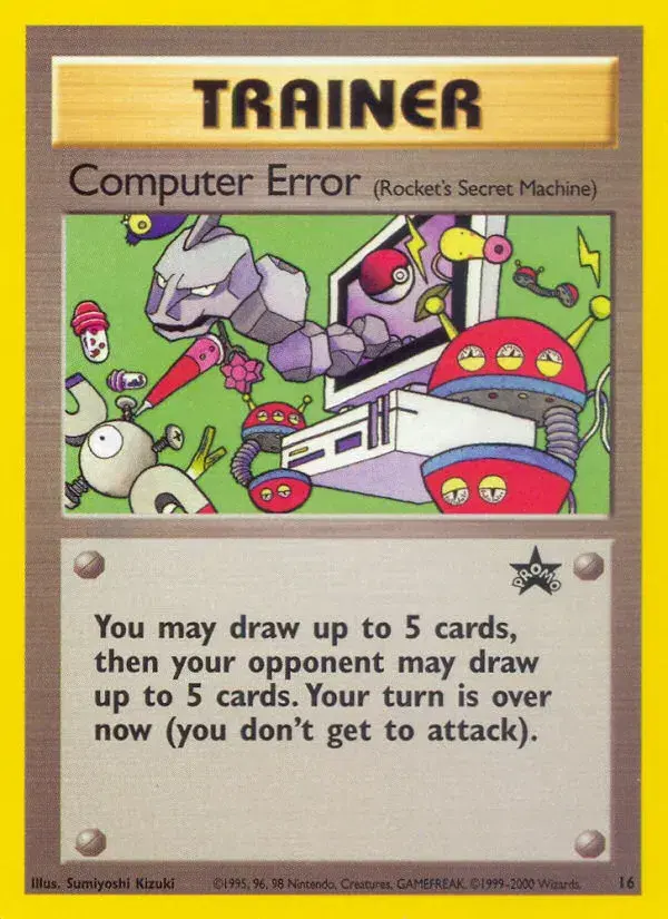 Computer Error Wizards Black Star Promos 16