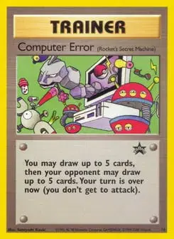 Computer Error Wizards Black Star Promos