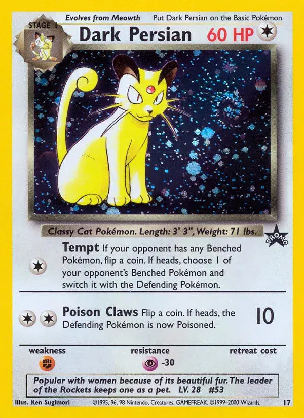 Dark Persian Wizards Black Star Promos 17