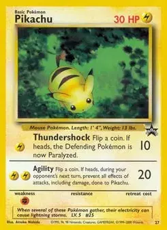 Pikachu Wizards Black Star Promos