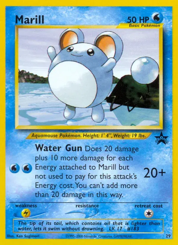 Marill Wizards Black Star Promos 29