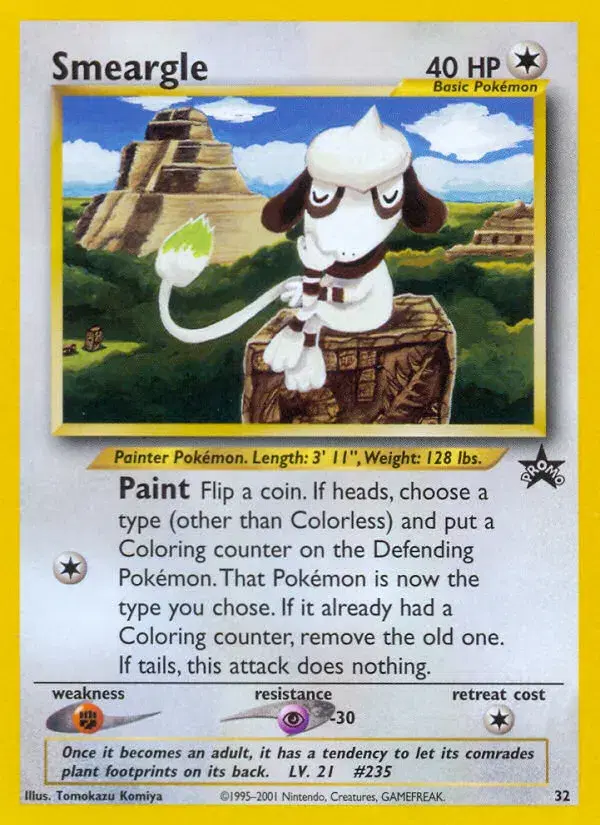 Smeargle Wizards Black Star Promos 32