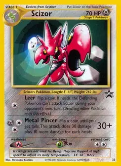Scizor Wizards Black Star Promos