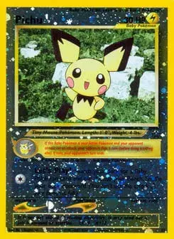 Pichu Wizards Black Star Promos