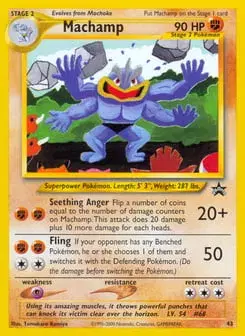 Machamp Wizards Black Star Promos