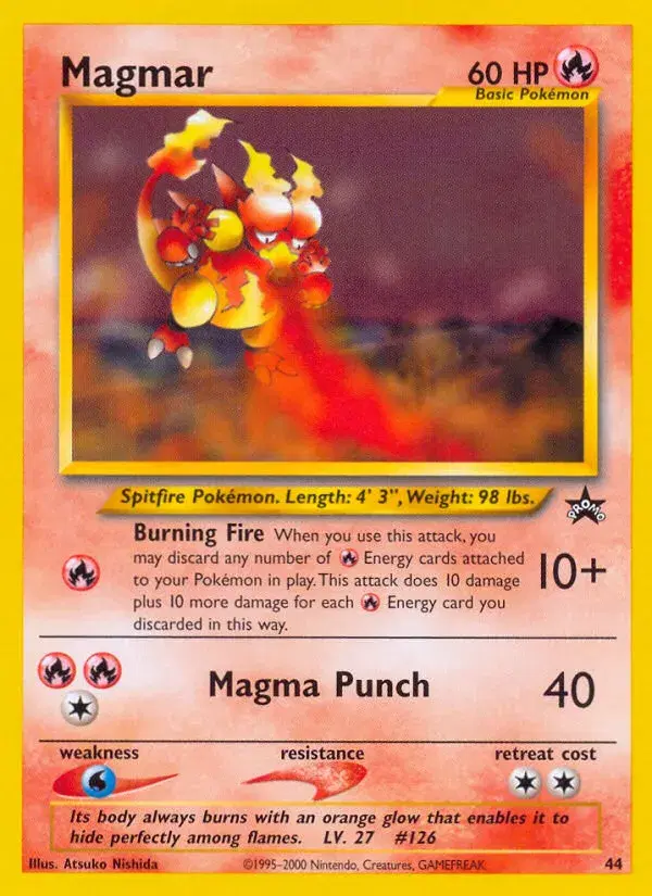 Magmar Wizards Black Star Promos 44