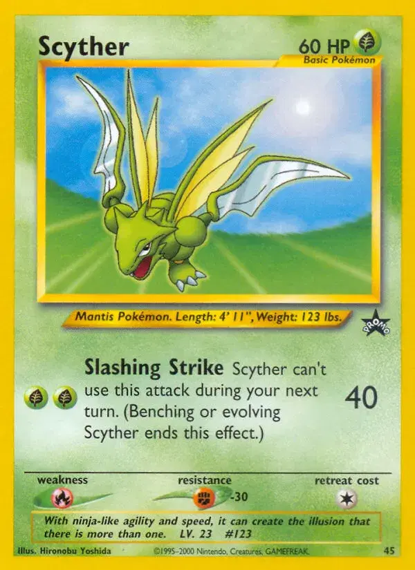 Scyther Wizards Black Star Promos 45