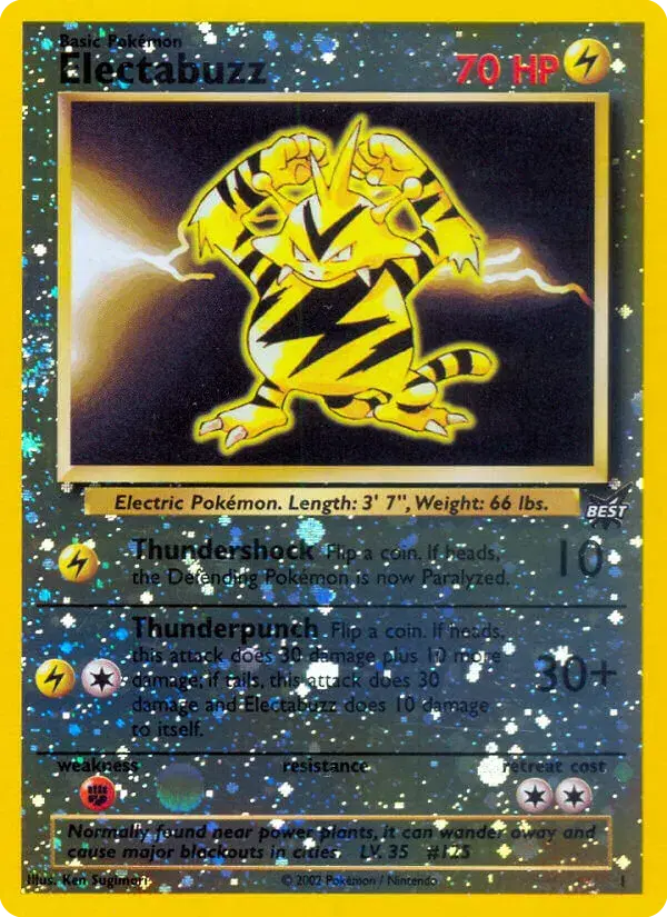 Electabuzz Best of Game 1