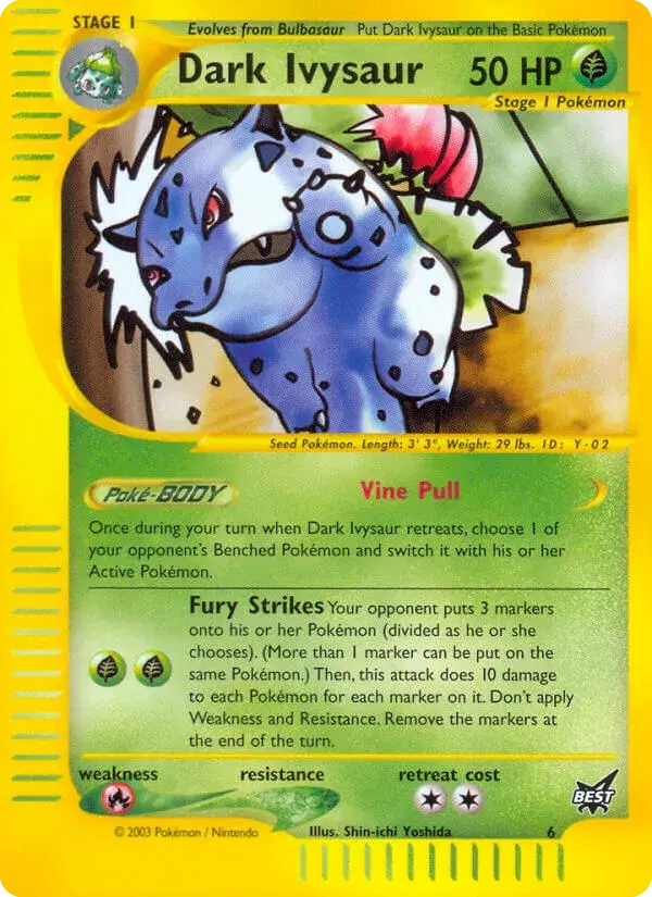 Dark Ivysaur Best of Game 6